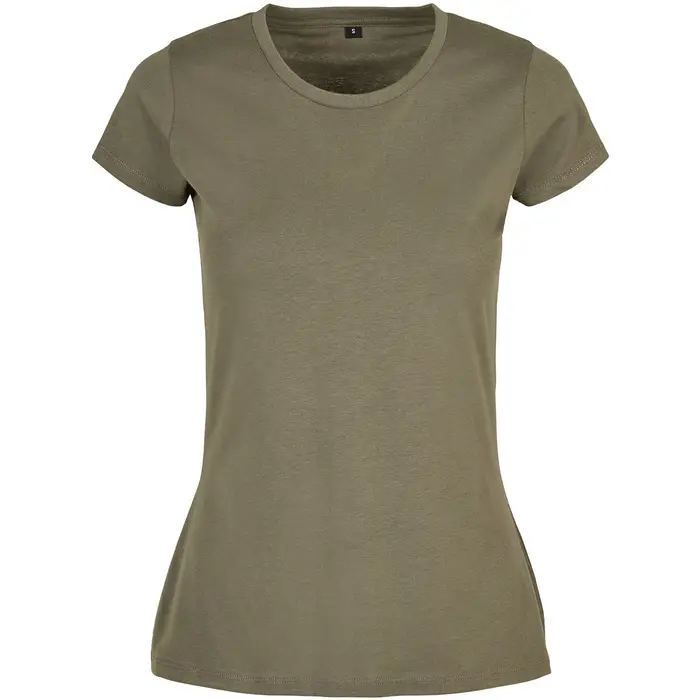 Build Your Brand T-shirts a maniche lunghe BB012 Verde