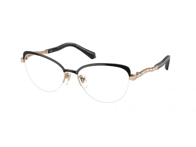 Bulgari Donna BV2239B 2033 Montature da vista outlet Metallo Nero Cat Eye