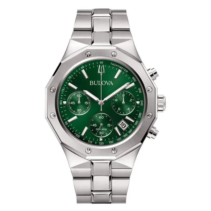 BULOVA Octagon Chronograph - Orologio - Acciaio