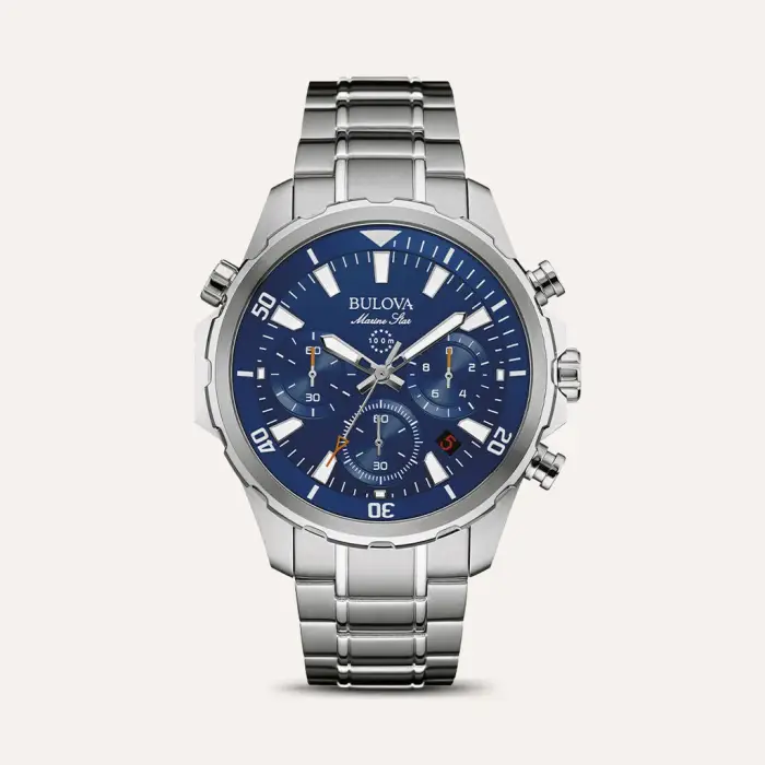 BULOVA Orologio Al Quarzo Marine Star 96b256