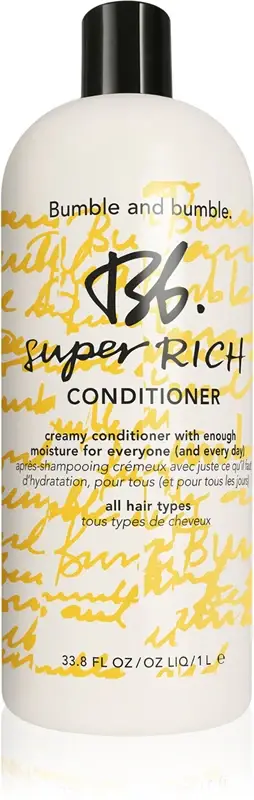 Bumble and bumble Bb.Super Rich balsamo per capelli in crema per idratazione e brillantezza 1000 ml