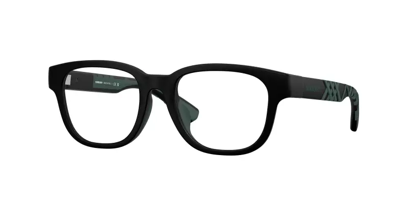 Burberry Bambino JB2017U 3464 Montature da vista Iniettato Nero Trasparente Squadrata Normale