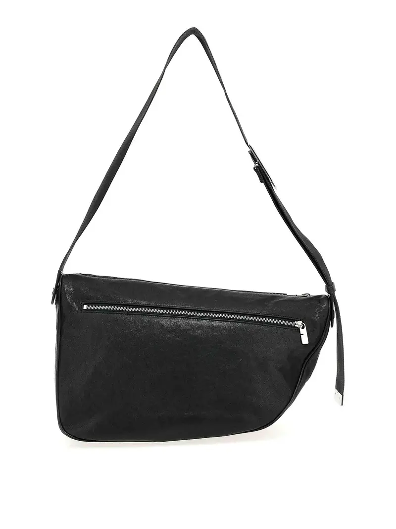 Burberry Borsa scudo messenger Nero