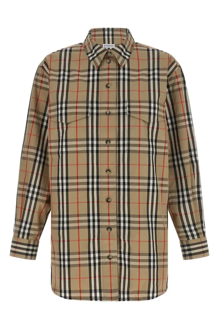BURBERRY Camicia Turnstone Beige
