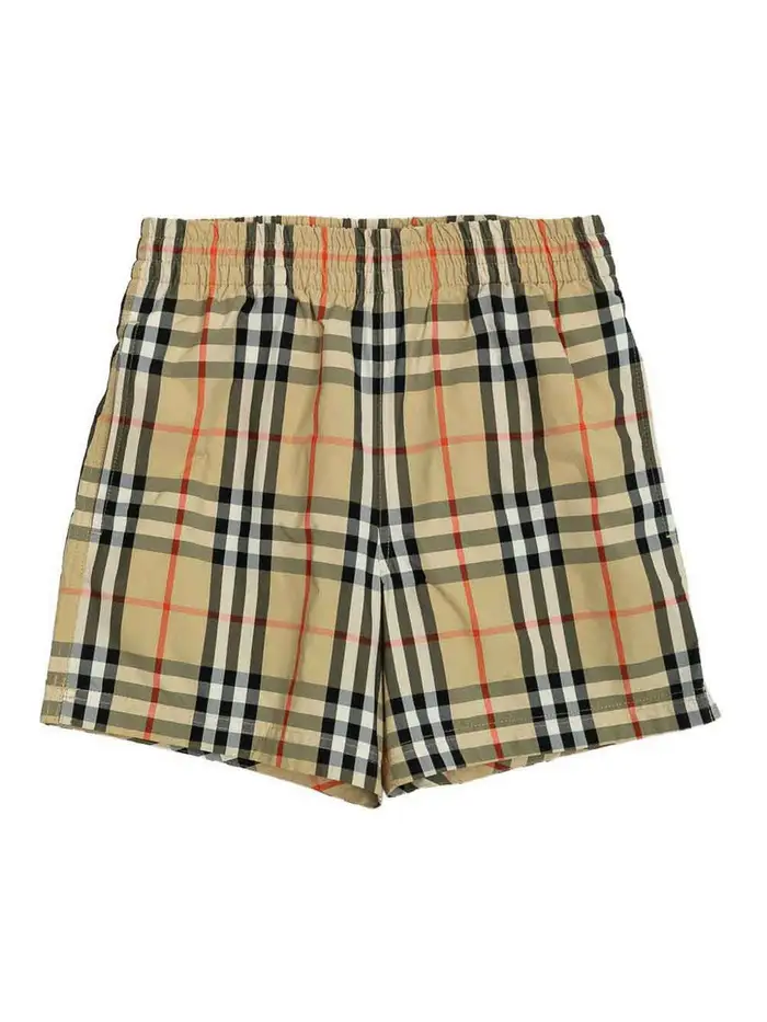 Burberry Controlla i pantaloncini da bagno Grigio