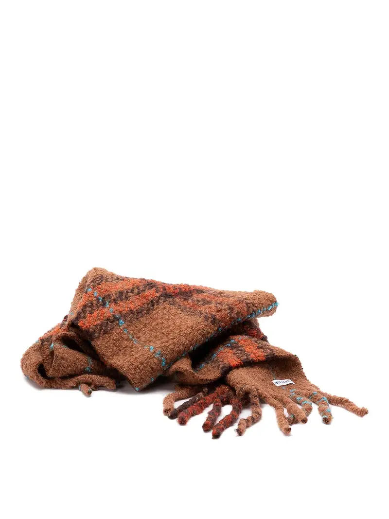 Burberry Controlla la sciarpa Boucle Marrone