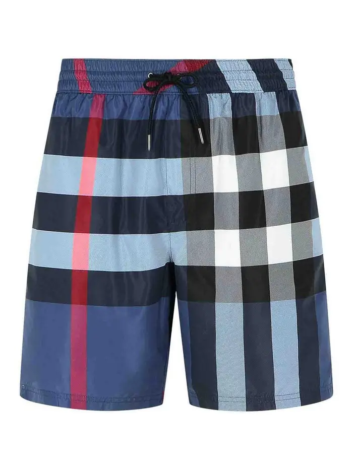 Burberry Costume da bagno in poliestere blu