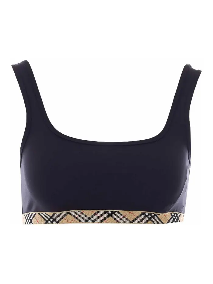 Burberry Costume da bagno reggiseno Samphire nero