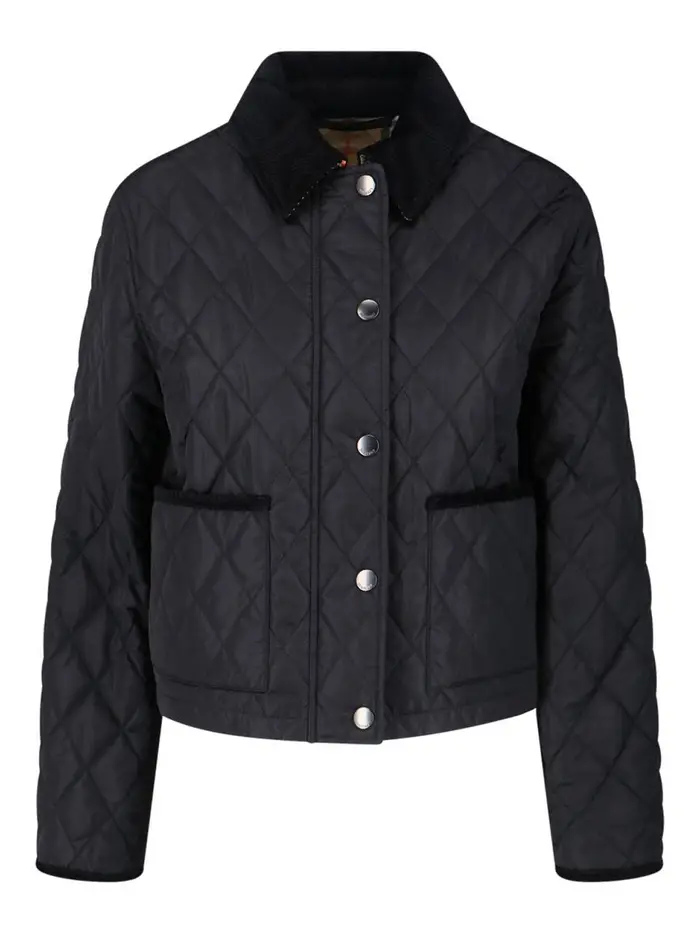 Burberry Giacca crop Nero