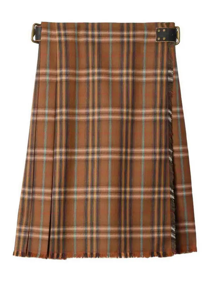 Burberry Gonna Marrone