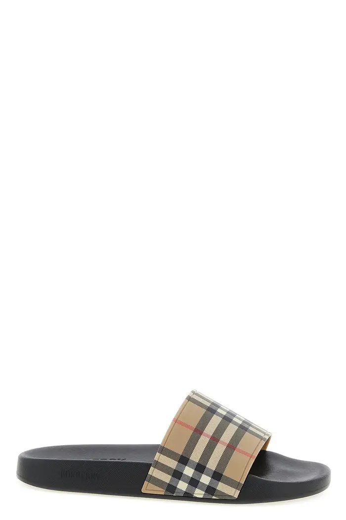 BURBERRY Slide New Furley Beige