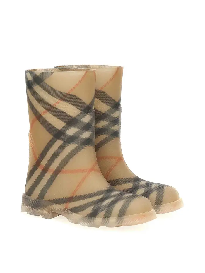 Burberry Stivali da pioggia Marsh Beige