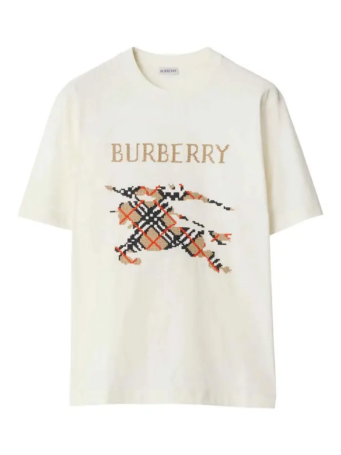 Burberry T-shirt Bianco