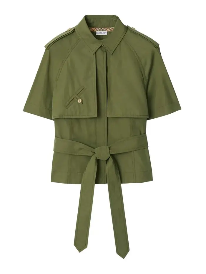 Burberry top `liv` Verde
