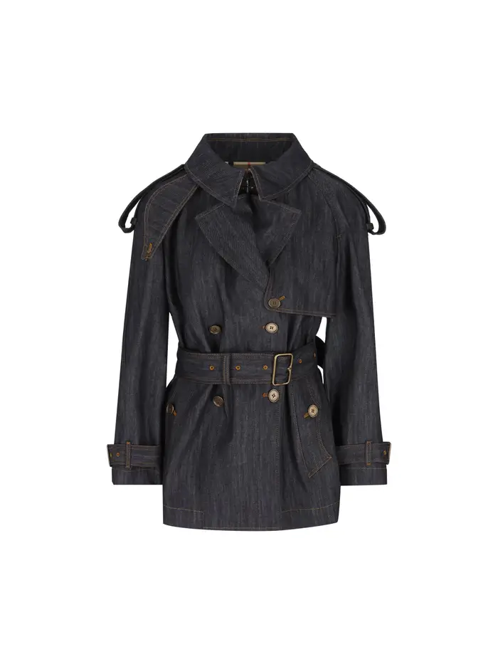 BURBERRY Trench Blu 5218237