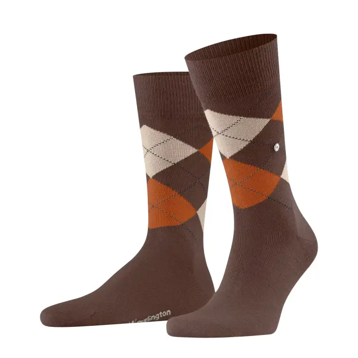 Burlington Calze Edinburgh Marron