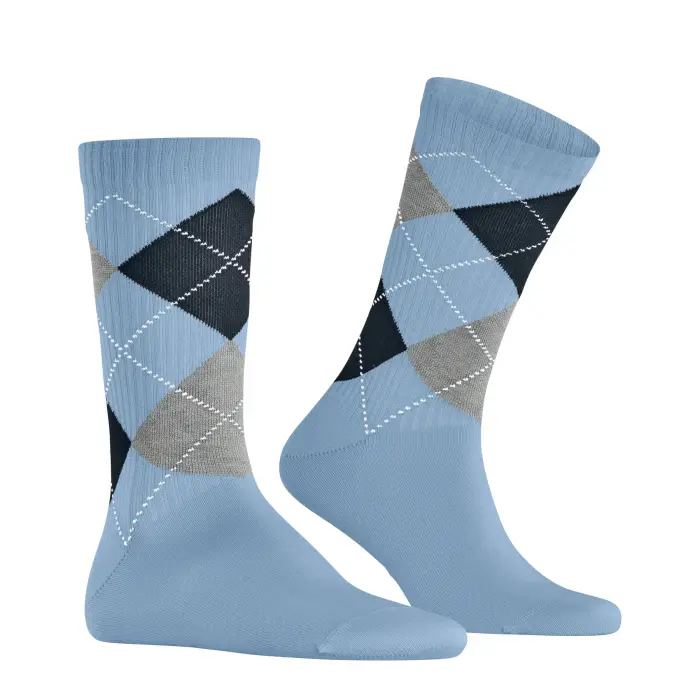 Burlington Calze Rib Court Bleu
