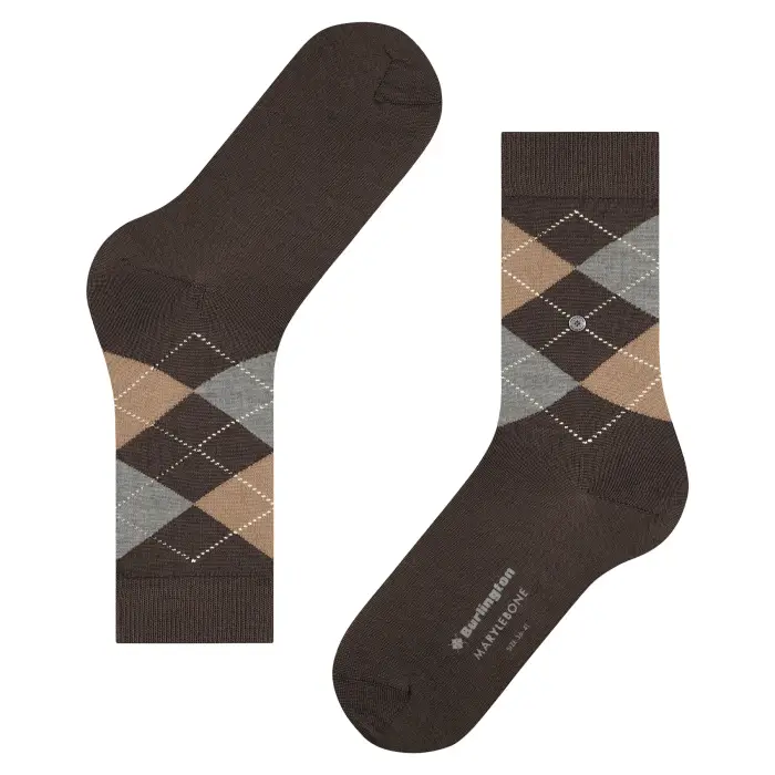 Burlington Calze da donna Marylebone Marron