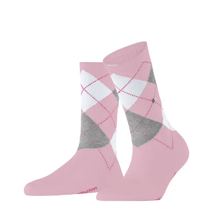 Burlington Calze da donna Rib Courtside Rose