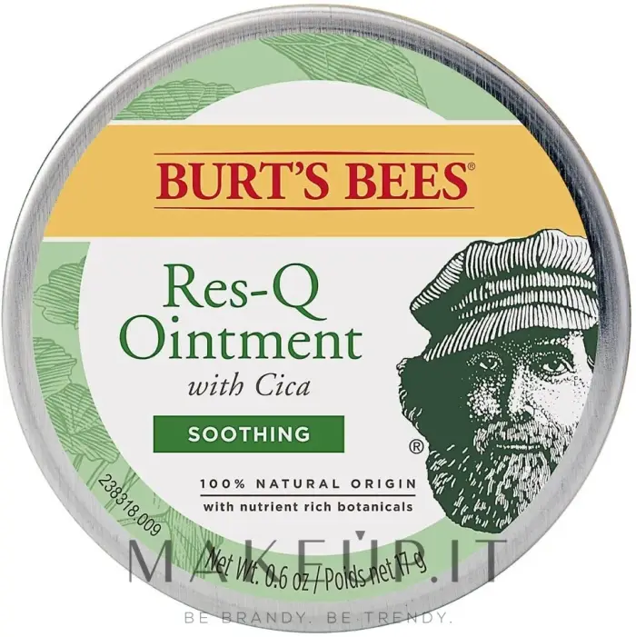 Burt s bees Res-Q Tin 17 g - Balsamo Labbra