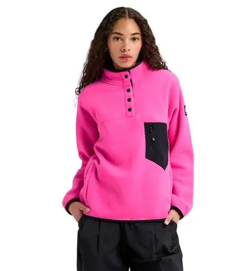 Cinder W - felpa in pile - donna Dark Pink