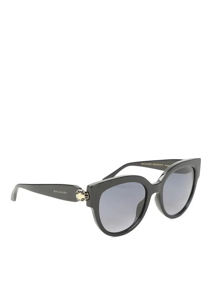 Bvlgari Occhiali da sole rotondi Serpenti Forever Nero