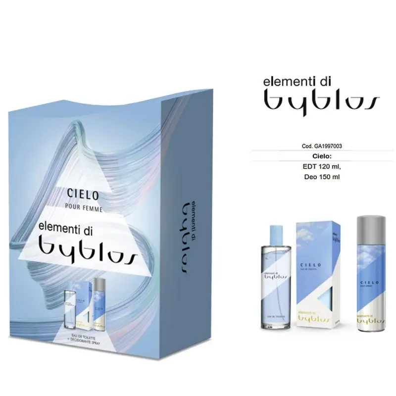 Byblos Elementi CIELO EDT120ml + Deo150ml