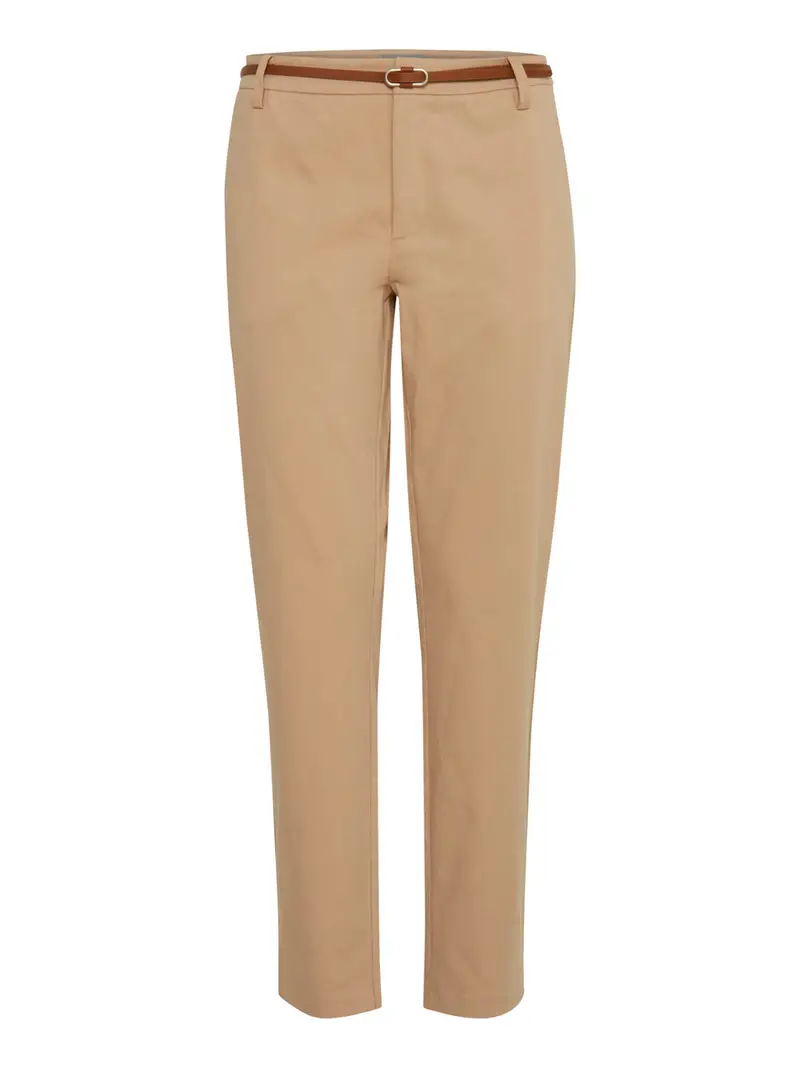 pantalone chino b.young da donna - beige