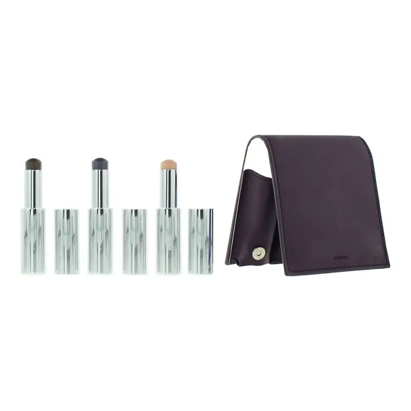 Byredo Set Prugna Ombretto Vienna 3,5 g + Ombretto Dravite 3,5 g + Ombretto 580 Ultramagnetic 3,5 g + pochette in pelle