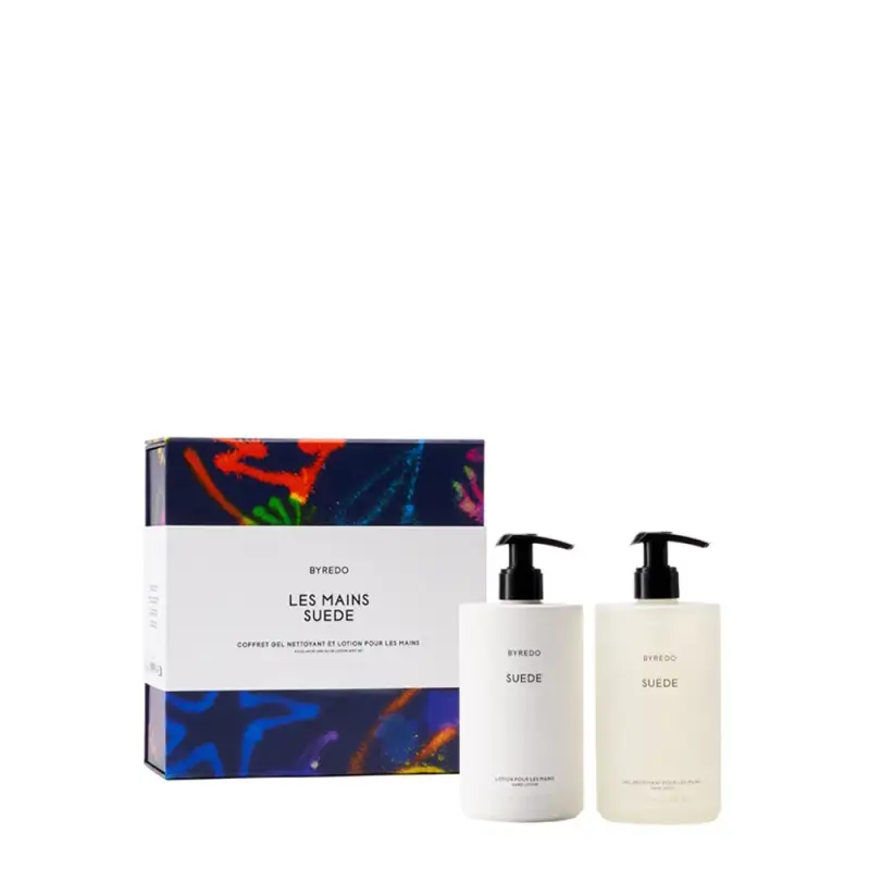 Byredo Set sapone liquido e lozione per le mani Suede 2025
