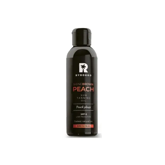 Byrokko Shine Brown Peach olio protettivo attivatore dell'abbronzatura 150 ml