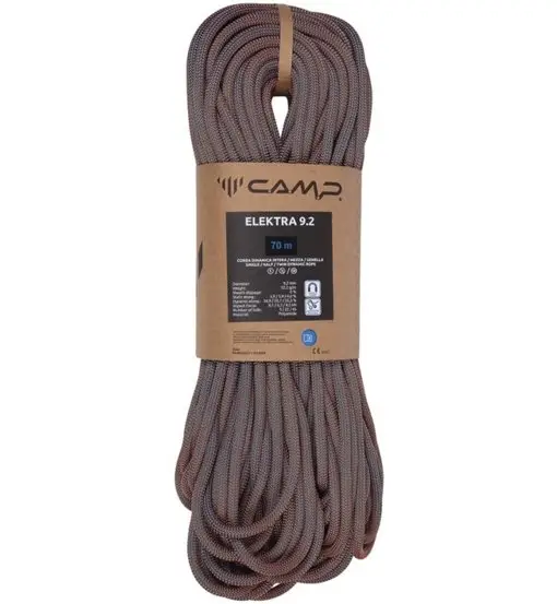 C A M P C A P Elektra 9,2 - corda singola/mezza/gemella Orange