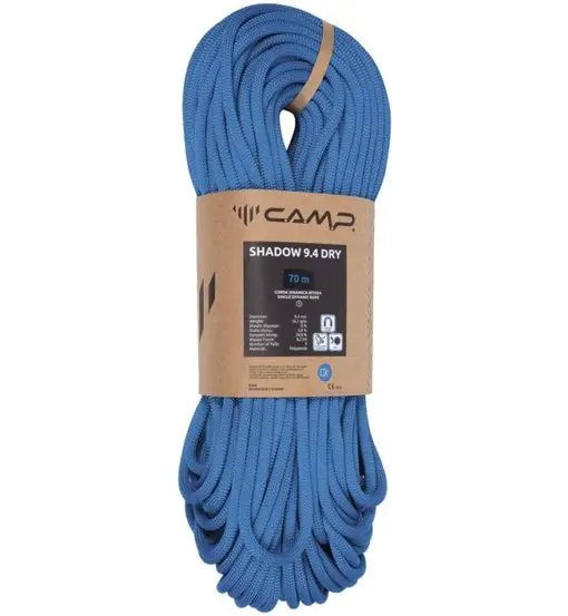 C A M P C A P Shadow 9,4 Dry - corda singola Blue