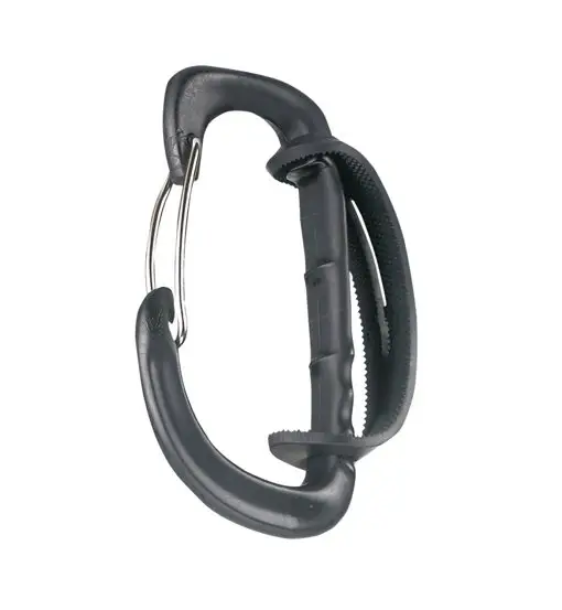 C A M P Hub - moschettone per materiale Black
