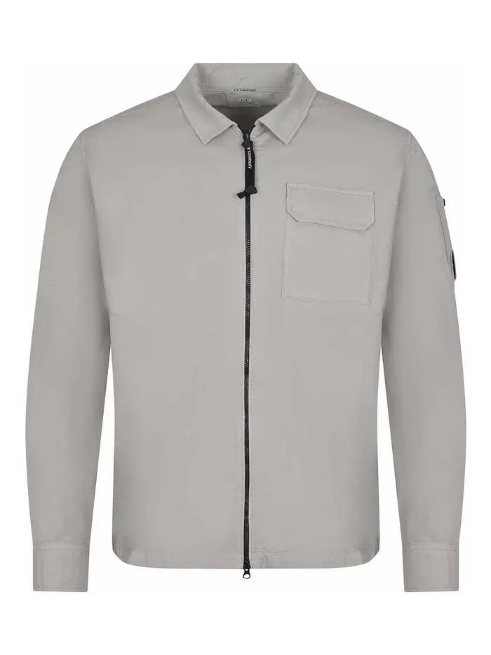 C P Company Camicia In Cotone Grigio