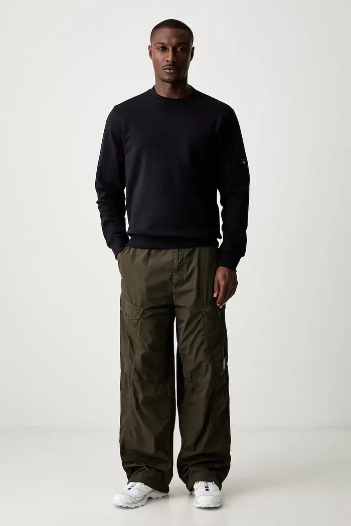 C P Company felpa da uomo in cotone Blu navy