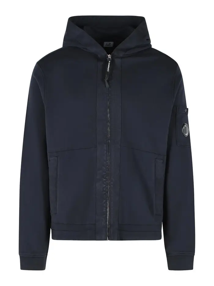 C P Company Felpa in cotone blu