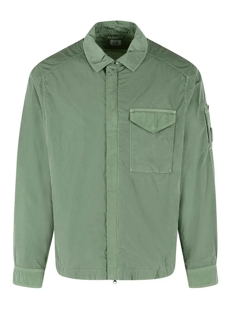 C P Company Giacca in poliammide verde