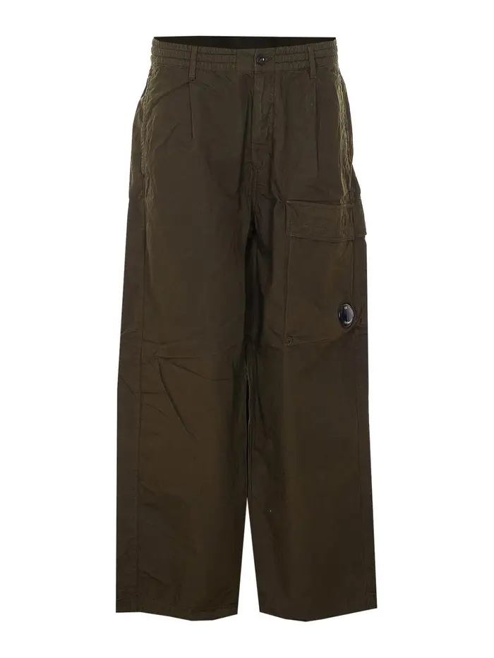 C P Company Pantaloni Micro-Reps Verde