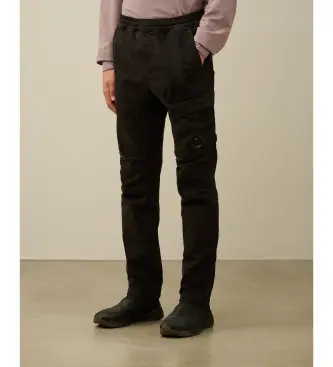 per uomo 17CMPA180A005529G Pantaloni cargo con lenti ergonomiche nere (54), Nero, Casual, Cotone
