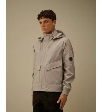 C P Company per uomo 20CMOW001A005968A Giacca con lenti Shell-R beige, Casual, Poliamide