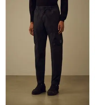 C P Company per uomo 20CMPA257A006439G Pantaloni Fili Stretch blu navy, Casual, Cotone