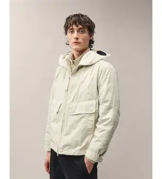 C P Company per uomo 21CMOW078A110305G Giacca media beige, Casual, Poliamide