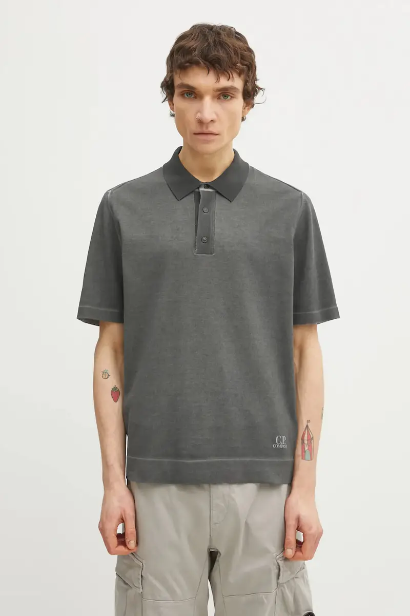 C.P. Company Polo Grigio 4076005