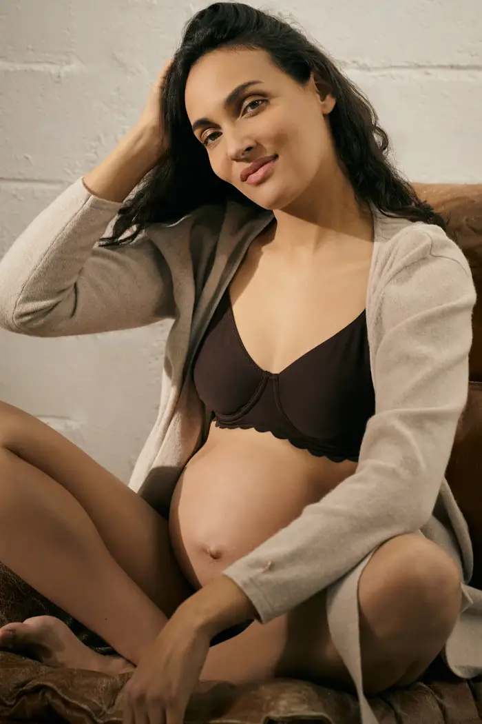 Cache Coeur SKIN | Reggiseno Premaman e Allattamento Marrone Brown