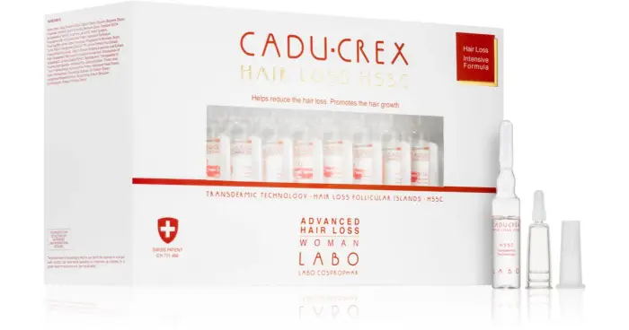 Cadu-crex Hair Loss HSSC Advanced trattamento per capelli donna contro la caduta avanzata dei capelli da donna 20x3,5 ml