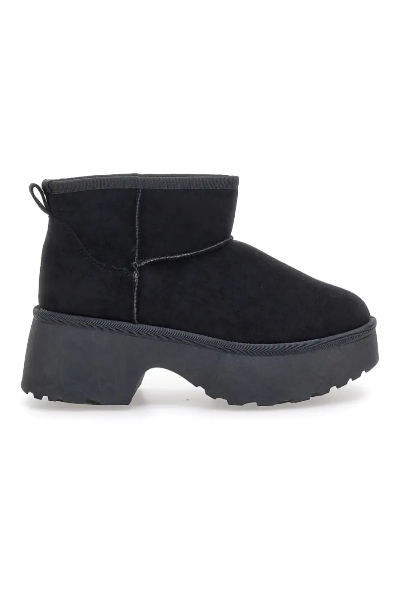 CAFE' COST Stivaletti neri con plateau e interno foderato Cafè Cost GB2039 [NERO]