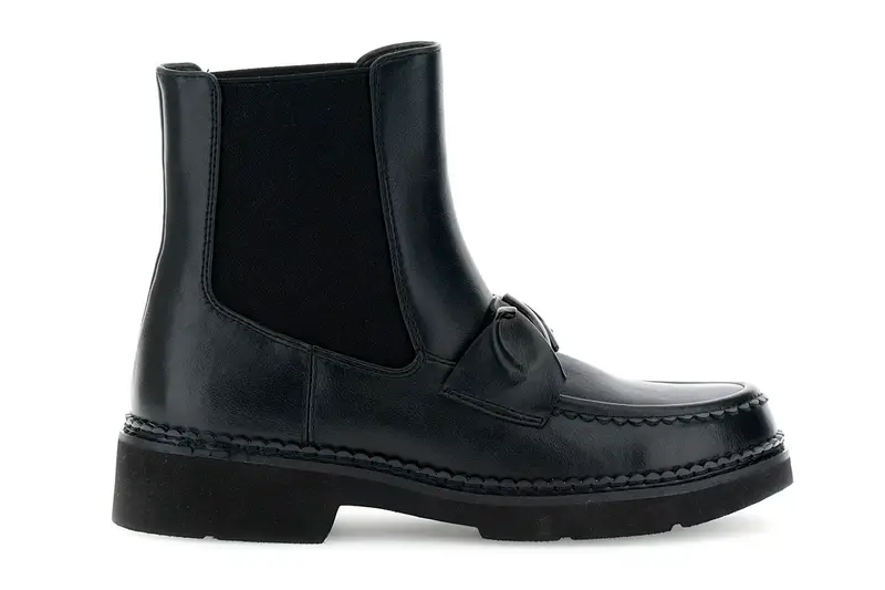 CafèNoir tronchetti con elastico e accessorio nero