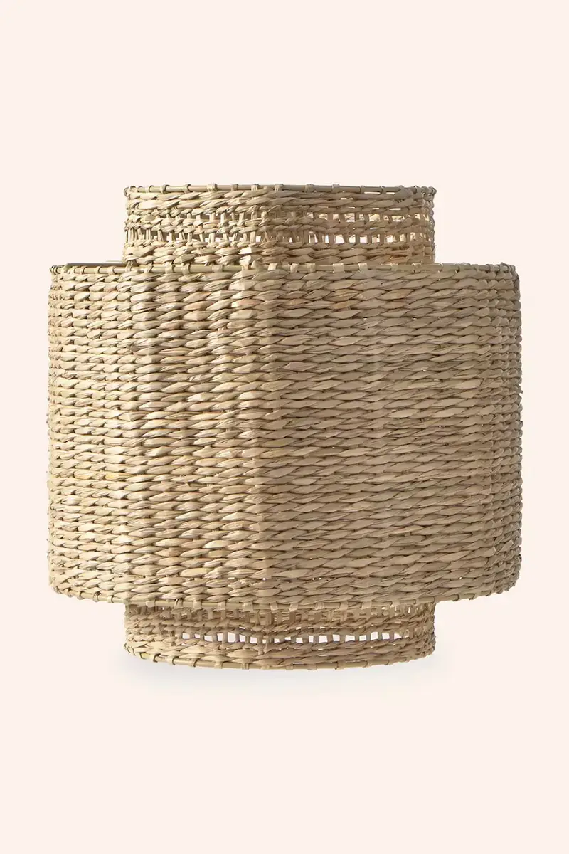 Calma House paralume per lampada da soffitto Tokyo 30 x 30 x 30 cm Beige