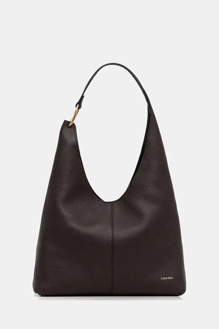 borsa tote da donna in pelle Marrone